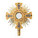 Ostensorio ''St. Remy'' Molina argento 925 placcato oro diametro 60 cm s2