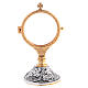 Monstrance with decorated silver base, 3 in s1