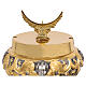 Ostensoir Ambrosien style baroque finition bicolore h 50 cm s5