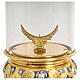 Ostensoir Ambrosien style baroque finition bicolore h 50 cm s6