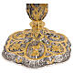 Ostensoir Ambrosien style baroque finition bicolore h 50 cm s8