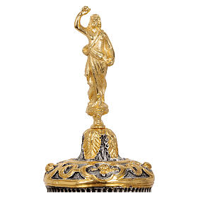 Baroque Ambrosian Monstrance in 2-color finish height 50 cm