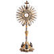 Ostensorium in Renaissance style, gold and silver finish, h 33.5 in s1