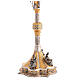 Ostensorium in Renaissance style, gold and silver finish, h 33.5 in s7