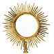Molina brass monstrance with grapes and ears of wheat, 20 in s2