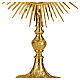 Molina brass monstrance of grapes and ears 50 cm s3