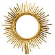Molina brass monstrance with lamb, 20 in s2
