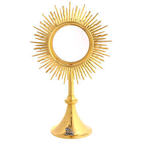 Molina monstrance with brass lamb 50 cm