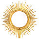 Molina monstrance with brass lamb 50 cm s2