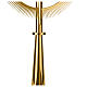 Molina modern monstrance of gold plated brass, 24 in s3