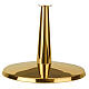 Modern golden brass monstrance Molina 60 cm s4