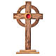 Reliquiar Keltisch Kreuz 29cm mit Filigranarbeit Schrein s1