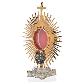 Reliquary, Sun model in silver brass H18cm