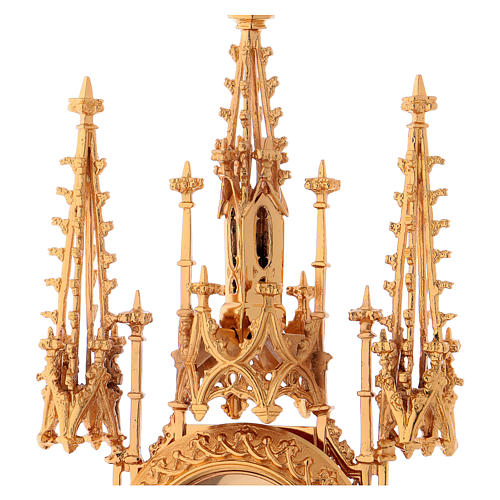 Molina reliquary Gothic style with Holy Spirit and Guardian Angels 6