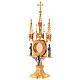 Molina reliquary Gothic style with Holy Spirit and Guardian Angels s3