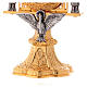 Molina reliquary Gothic style with Holy Spirit and Guardian Angels s4