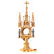 Molina reliquary Gothic style with Holy Spirit and Guardian Angels s8