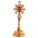 Reliquary in gold-plated brass hand chiseled, Molina s1