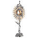 Ostensorio base ángel latón bicolor 70 cm barroco s7