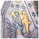 Reliquiar, Papst Johannes Paul II, Kupfer ziseliert, 40x40x20 cm s12