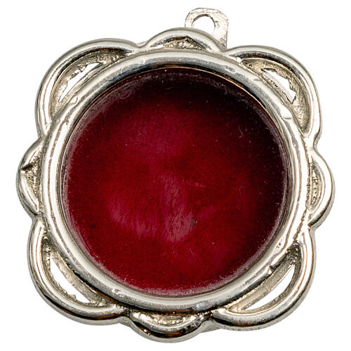Nastro Decorativo Argentato Con Bordo Metallico 4 Cm X 10 M - Per Fiocchi E Confezioni Regalo