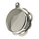 Reliquary silver edge diameter 2.5 cm s2