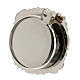 Reliquary diameter 3.5 cm with silver edge decoration s2