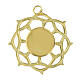 Reliquiario corona di spine argento 800 dorato s4