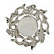 Reliquary of silver-plated brass, 0.8 in, crown of thorns s3