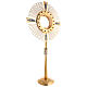 Monstrance 80 cm with red stones s4