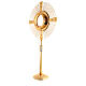 Monstrance 80 cm with red stones s13