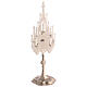 Gothic Brass Reliquary Silver Plated 40 cm Statuettes s6