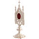 Neogothic Style Reliquary Brass Silver-Plated, 30 cm s4