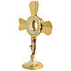Gold Plated Brass Cross-shaped Monstrance, 40 cm H s4