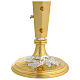 Gold Plated Brass Cross-shaped Monstrance, 40 cm H s8