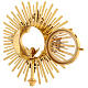 Monstrance with Wheat Ears, Angels, and Holy Cross 45 cm s9