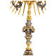 Ostensorio Madonna Sacro Cuore spighe e colomba spirito santo 50 cm s7