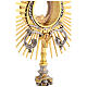 Ostensorio Madonna Sacro Cuore spighe e colomba spirito santo 50 cm s11