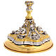 Ostensorio Madonna Sacro Cuore spighe e colomba spirito santo 50 cm s12
