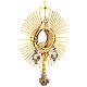 Monstrance Sacred Heart of Mary ears and Holy Spirit dove, 50 cm s8