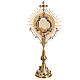 Evangelists Monstrance with Sacred Christ and Cross LED 75 cm s1