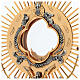 Evangelists Monstrance with Sacred Christ and Cross LED 75 cm s8