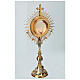 Evangelists Monstrance with Sacred Christ and Cross LED 75 cm s10