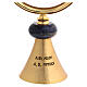 Hand-chiseled monstrance with Jubilee logo and sodalite knot s4