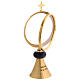 Hand-chiseled monstrance with Jubilee logo and sodalite knot s6