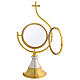 Bicolor Cross Monstrance, 23 cm s4