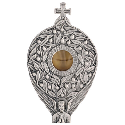 Reliquary with olive tree and angel, 16 in 2
