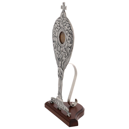 Reliquiario angelo ulivo croce 40 cm 3