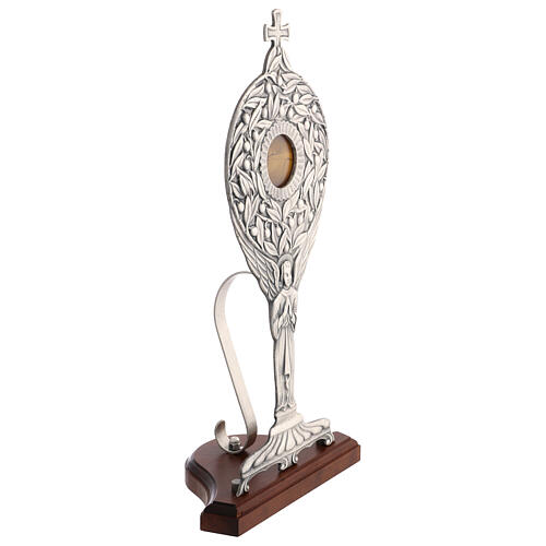 Reliquiario angelo ulivo croce 40 cm 4