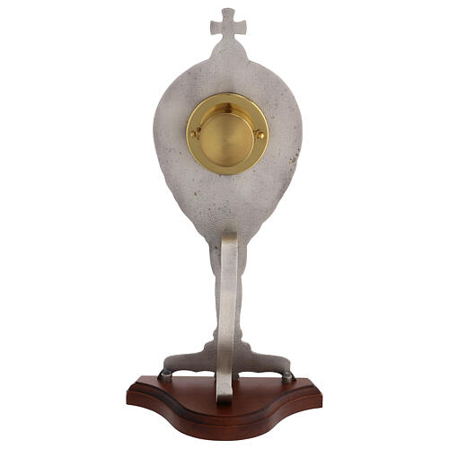 Reliquiario angelo ulivo croce 40 cm 6